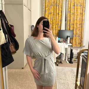 Express Tie Waist Tshirt Dress